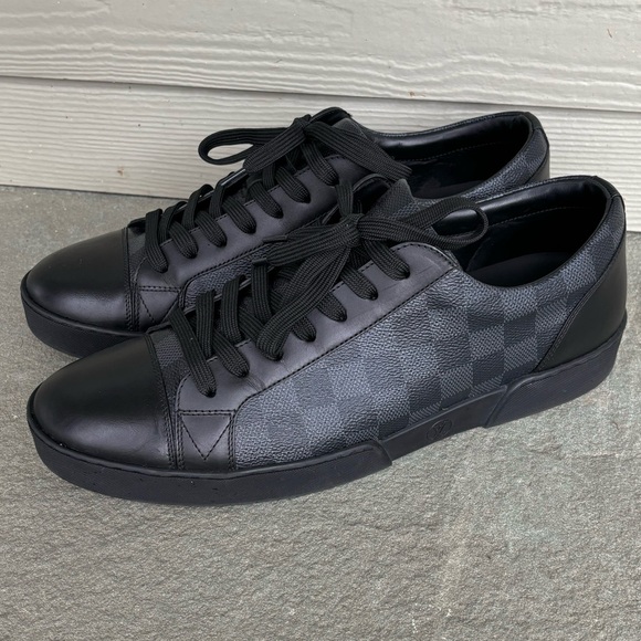 LOUIS VUITTON Damier Jacquard Logo Sneakers ๐ฅ๐ฅ - Picture 1 of 12